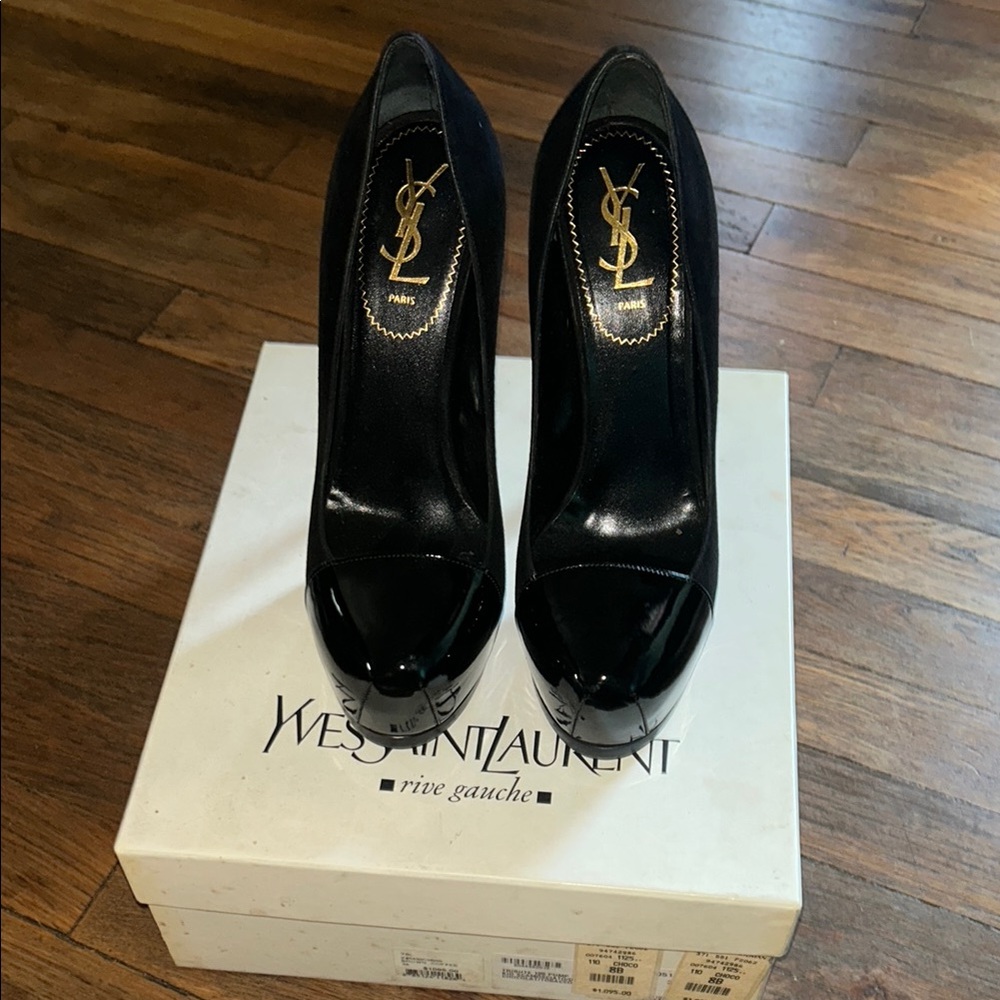 Saint Laurent Black Women's Heels